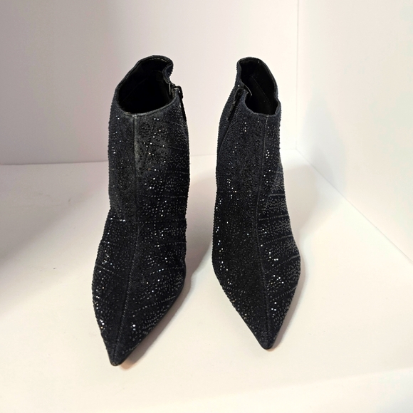 Guess Shoes - Guess black sequins 4 inch heel